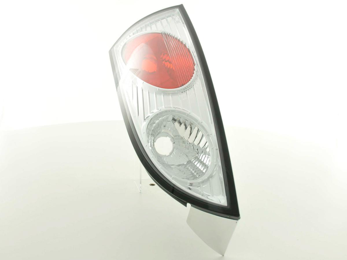 Rückleuchten Set Ford Focus Typ DAW DBW 98-04 chrom Rückleuchten Set Ford Focus Typ DAW DBW 98-04 chrom